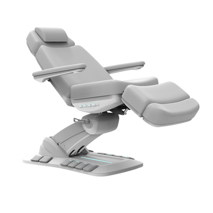 SilverFox 2246EBN - FACIAL BED in light Grey color